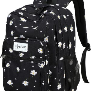 Basic Travel Backpack Water Resistant Black - Image 10