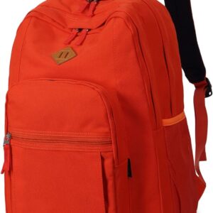 Basic Travel Backpack Water Resistant Black - Image 13