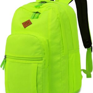 Basic Travel Backpack Water Resistant Black - Image 21