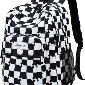 Basic Travel Backpack Water Resistant Black - Image 22