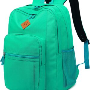 Basic Travel Backpack Water Resistant Black - Image 25