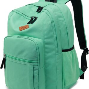 Basic Travel Backpack Water Resistant Black - Image 27