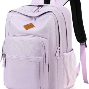 Basic Travel Backpack Water Resistant Black - Image 36