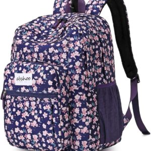 Basic Travel Backpack Water Resistant Black - Image 39