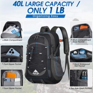 Lightweight Hiking Backpack 40L Waterproof - Image 5