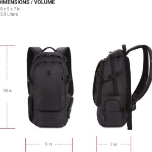 Narrow Daypack Backpack Dark Grey - Image 2