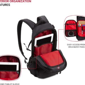 Narrow Daypack Backpack Dark Grey - Image 5