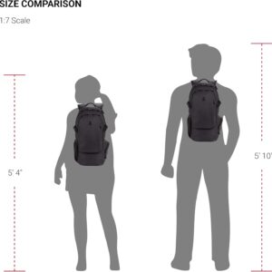 Narrow Daypack Backpack Dark Grey - Image 6