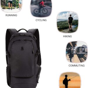Narrow Daypack Backpack Dark Grey - Image 7