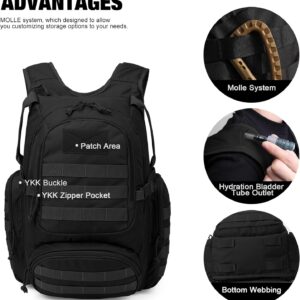 Tactical Backpack 25L Molle Design - Image 3