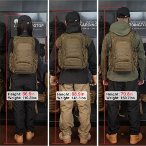 Tactical Backpack 25L Molle Design - Image 6