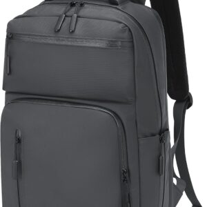 Waterproof Laptop Backpack Black 15.6 Inch - Image 9